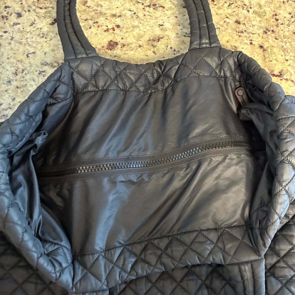 MZ Wallace Black Quilted Tote - Picture 7 of 9